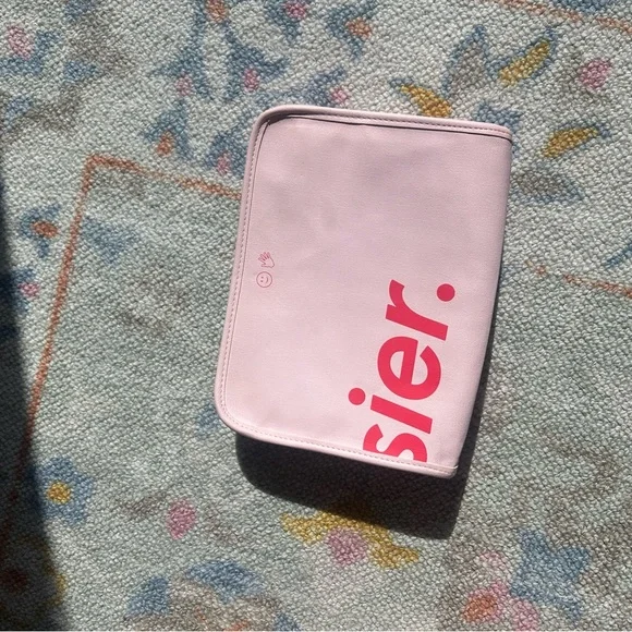 Glossier Pink and Red Pouch - Picture 6 of 12